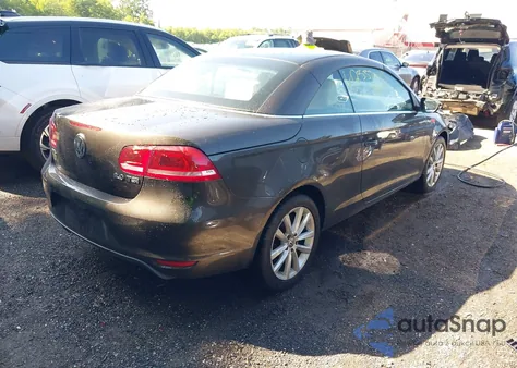 2012 Volkswagen Eos Komfort из США, поврежденный, VIN WVWBW7AH9CV004592